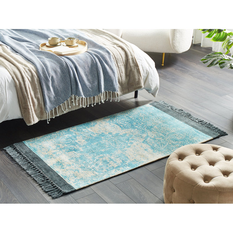 Latitude Vive Akeilah Hand Tufted Blue/Beige Rug Wayfair.co.uk